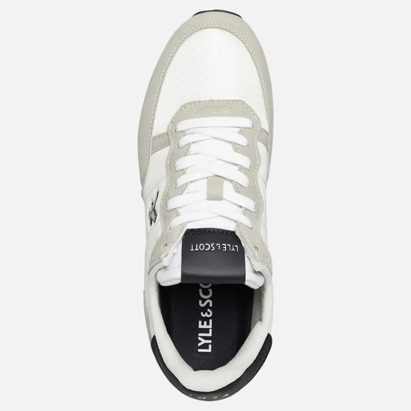 Online Lyle And Scott Vintage Herre Dyce Træningssko Off White Hvid