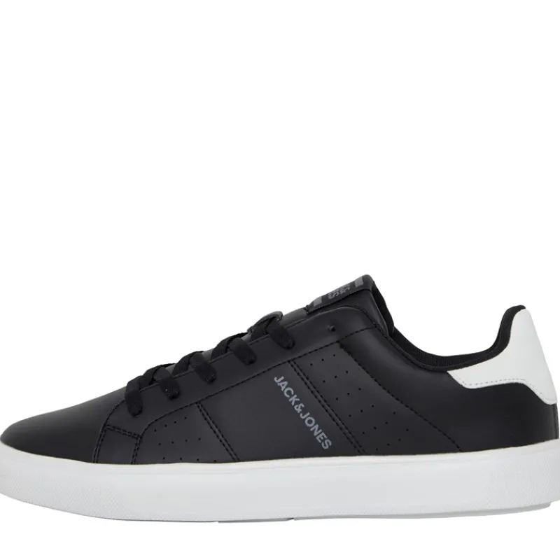Outlet JACK & JONES Herre Ealing PU Pes-sko Antracit Sort