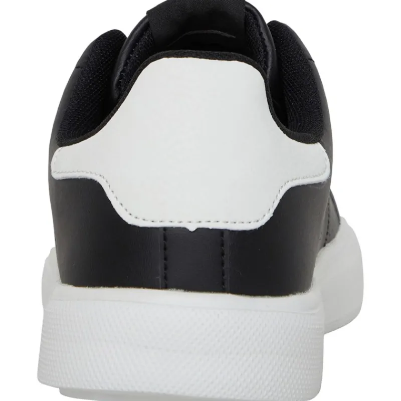 Outlet JACK & JONES Herre Ealing PU Pes-sko Antracit Sort