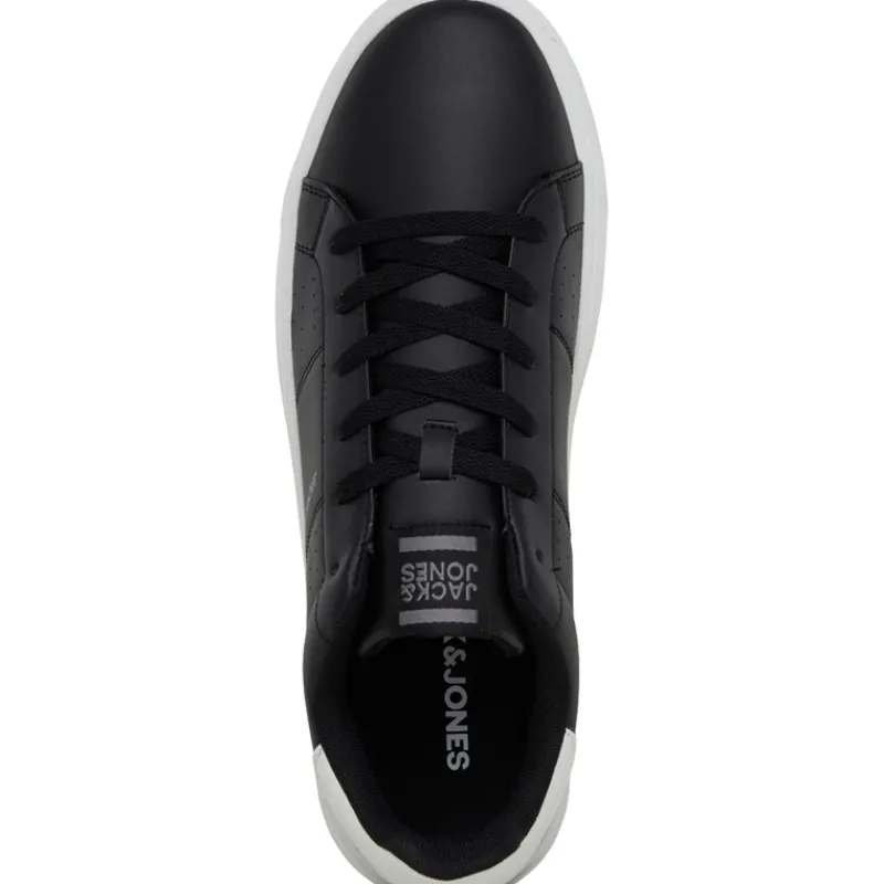 Outlet JACK & JONES Herre Ealing PU Pes-sko Antracit Sort