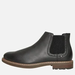 Deakins Herre Eastside Brogue Chelsea Støvler Sort