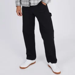 New JACK & JONES Herre Eddie Carpenter Cargobukser Sort