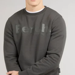 New Bench Herre Elado Sweatshirt Mørkegrå