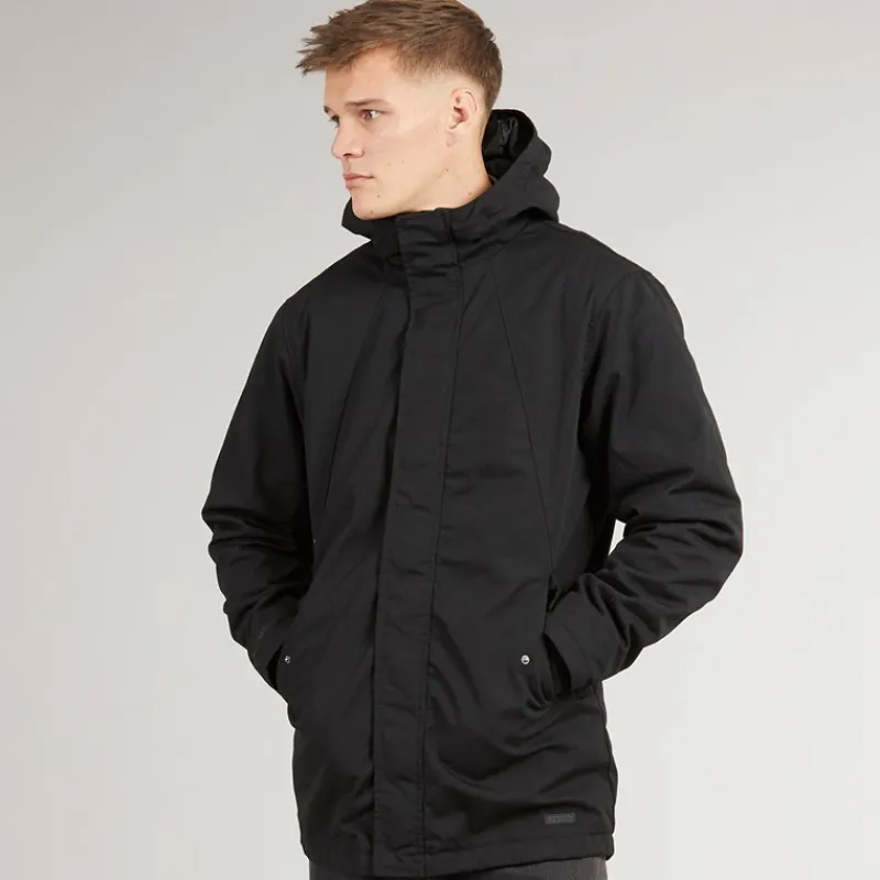 New Solid Herre Elan Efterårsjakke True Black