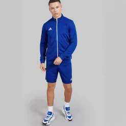 Best adidas Herre Entrada 22 Fodboldtrøjer Blå Blå