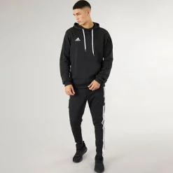 Hot adidas Herre Entrada 22 Pullover Sweat Hoodie /​Hvid Sort