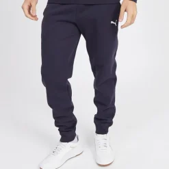 Puma Herre Essentials Lille Logo Joggingbukser Mørkeblå
