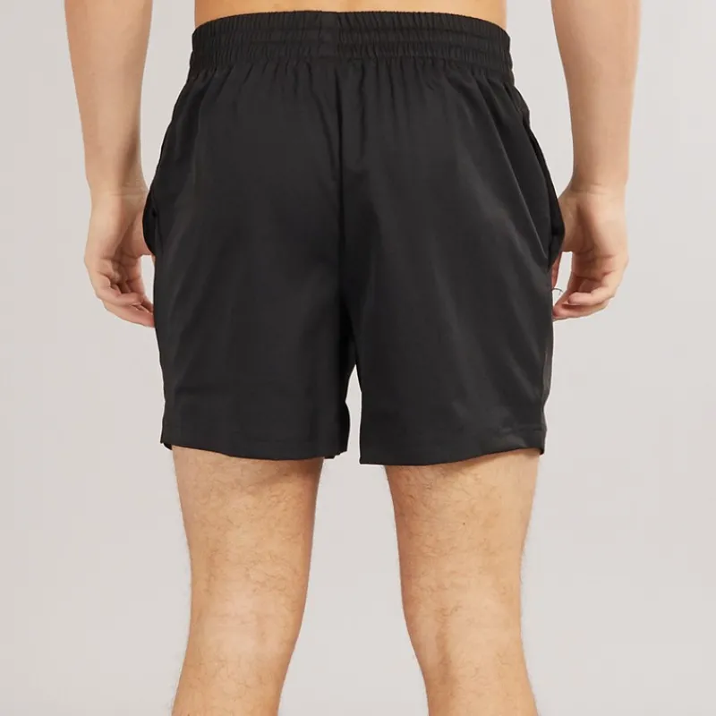 Online Puma Herre Essentials Lille Logo 5 Tommer Vævede Shorts Sort
