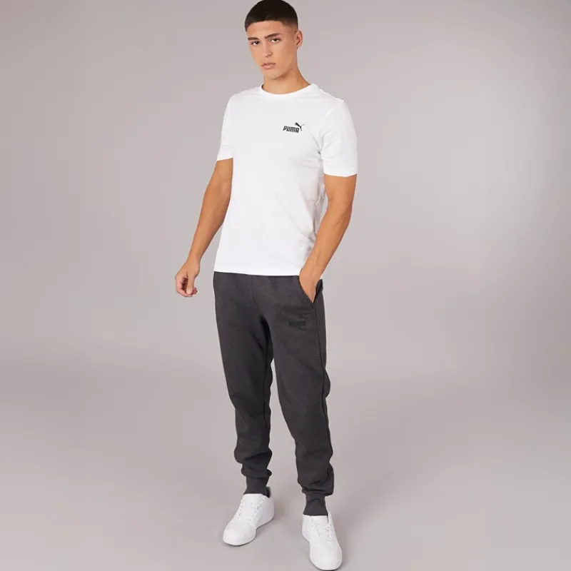 Discount Puma Herre Essentials Logo Joggers Dyb Grå Heather