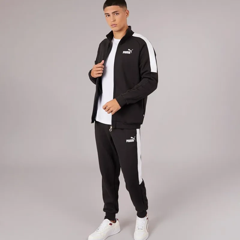 Hot Puma Herre Essentials Træningsdragt Sort