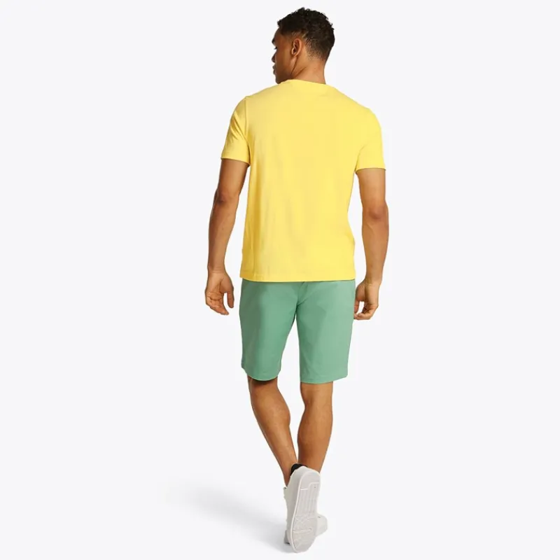 Hot Tommy Hilfiger Herre Farve Til Farve T-Shirt Citronella