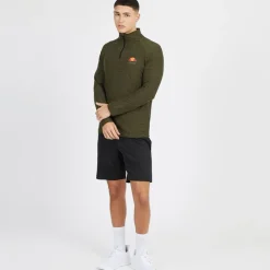 Clearance Ellesse Herre Fasano T-shirts med lange ærmer kakigrøn kakigrøn
