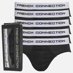 Sale French Connection Herre FC Five Pack Boxer shorts Sort