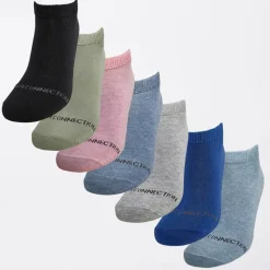 Clearance French Connection Herre FC Seven Pack Træningssokker Multi 52 Sort/​Lyseblå Melange/​Salvie/​Pink Melange/​Lysegrå Melange/​Lyseblå Melange/​Lys Blå Flerfarvet