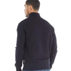 Hot French Connection Herre FC Sweatshirts Blå Marineblå