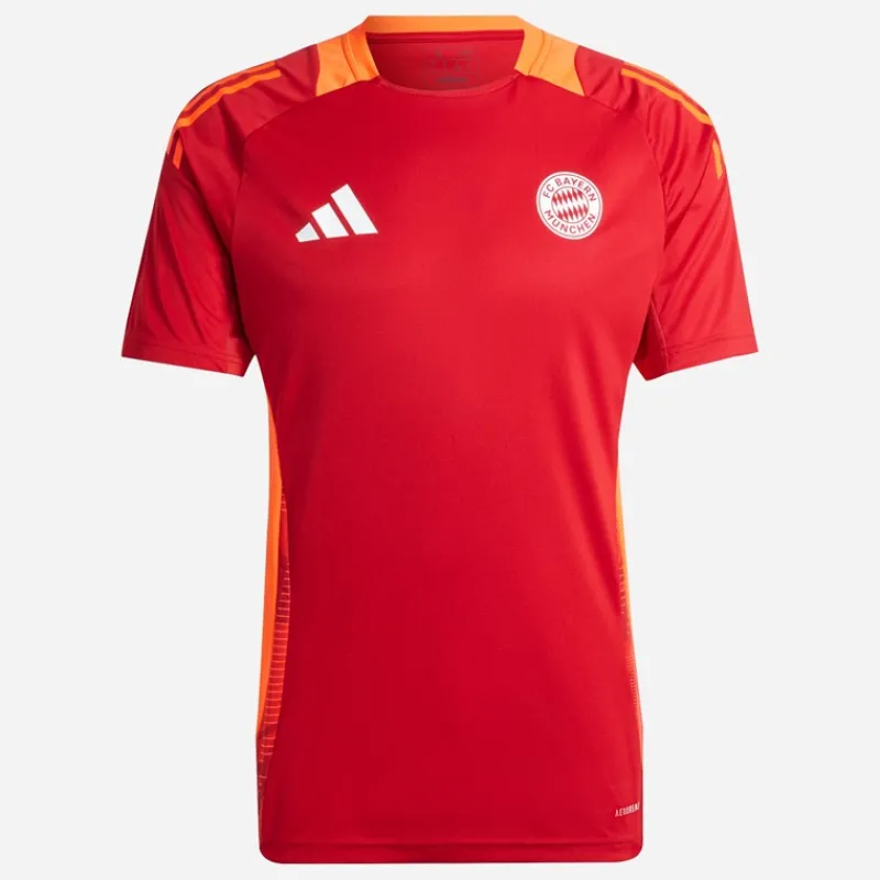 Hot adidas Herre FCB FC Bayern München Trænings T-shirt Team Power Red 2