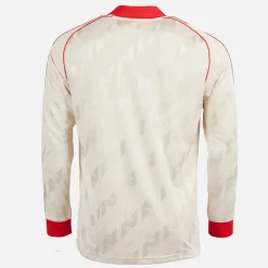 Clearance adidas Herre FCB FC Bayern München Langærmet Retro Trøje Linen