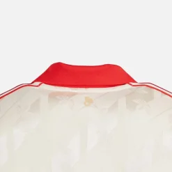 Clearance adidas Herre FCB FC Bayern München Langærmet Retro Trøje Linen