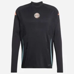 New adidas Herre FCB FC Bayern München Pro Træningstop Sort