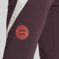 Clearance adidas Herre FCB FC Bayern München Træningsbukser Shadow Maroon/Rød