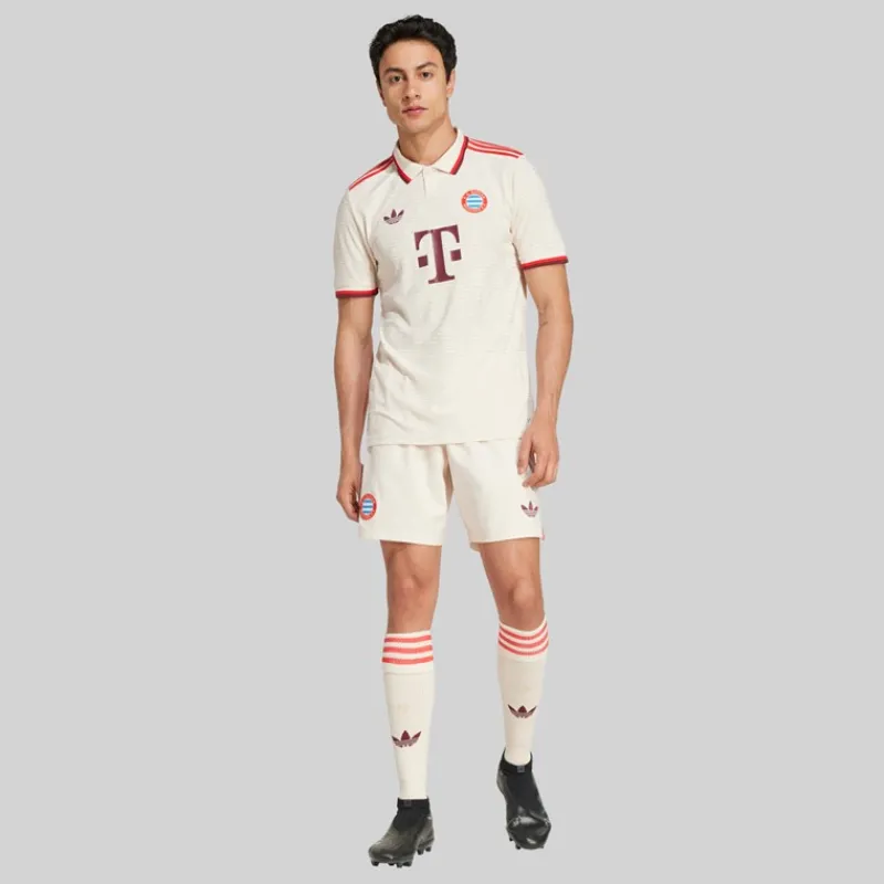 Sale adidas Herre FCB FC Bayern München 24/25 Ægte Tredje Shorts Linen