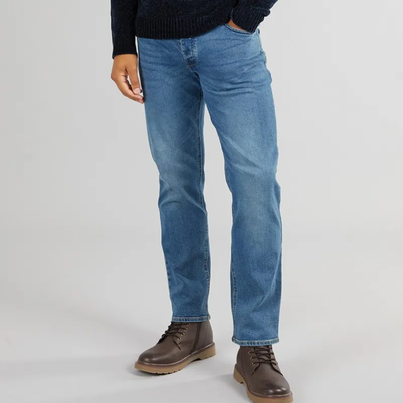 Discount French Connection Herre FCUK Jeans med almindelig pasform Ind55 Blå