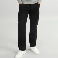 Best French Connection Herre FCUK Jeans med Regular Fit Blk1 - Sort