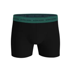 Best BJORN BORG Herre Fem Pak Bomuld Stretch Boxers Multi pak 1 Sort