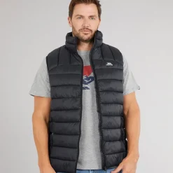 Sale Trespass Herre Fergal Micro Polstret Vest Sort