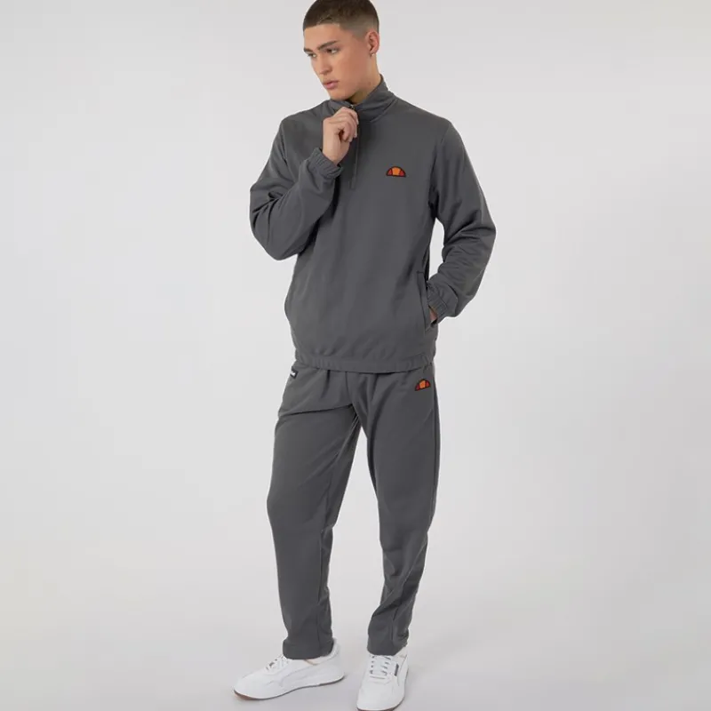 Sale Ellesse Herre Ferrari Poly Tracksuit Mørkegrå Grå