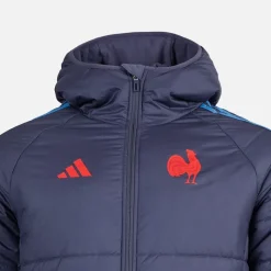 adidas Herre FFR Frankrig Rugby Vinterjakke Shadow Navy