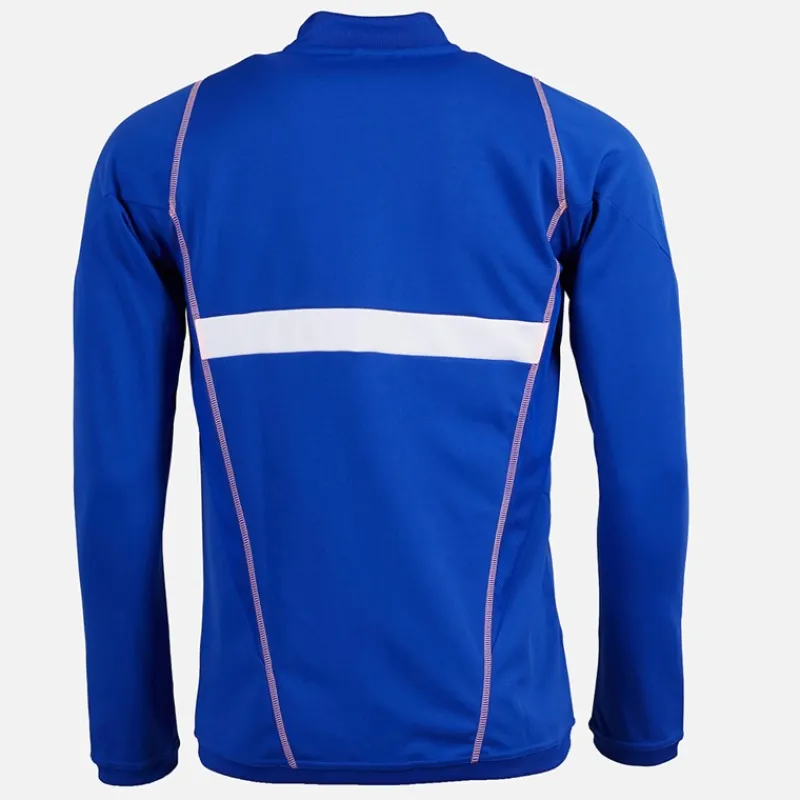 adidas Herre FFR Team Frankrig Track Jakke Semi Lucid Blue
