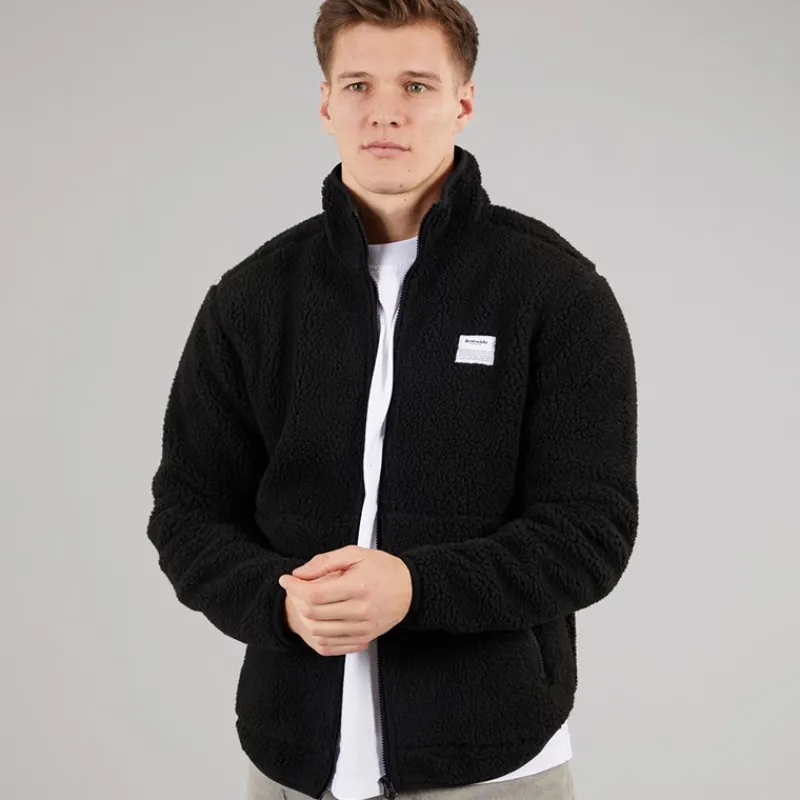 New Resteröds Herre Fleece Jakke Sort