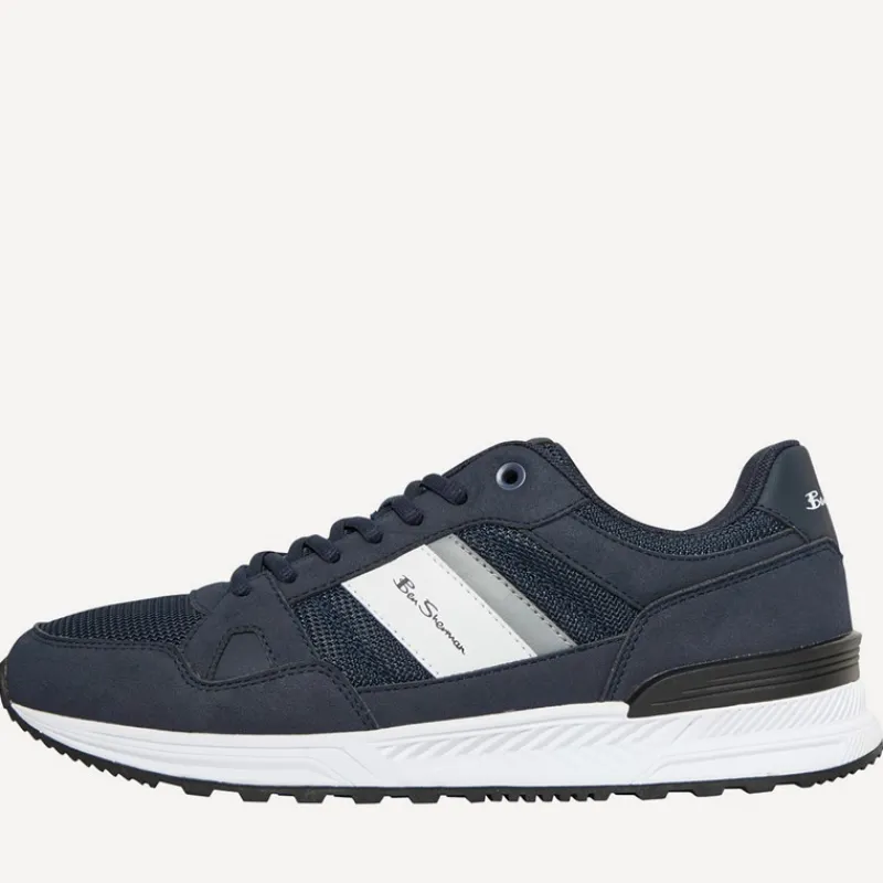 Discount Ben Sherman Herre Fowler Sneakers Blå Marineblå