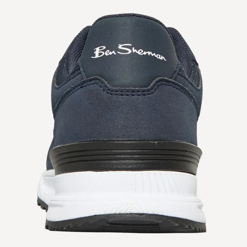 Discount Ben Sherman Herre Fowler Sneakers Blå Marineblå