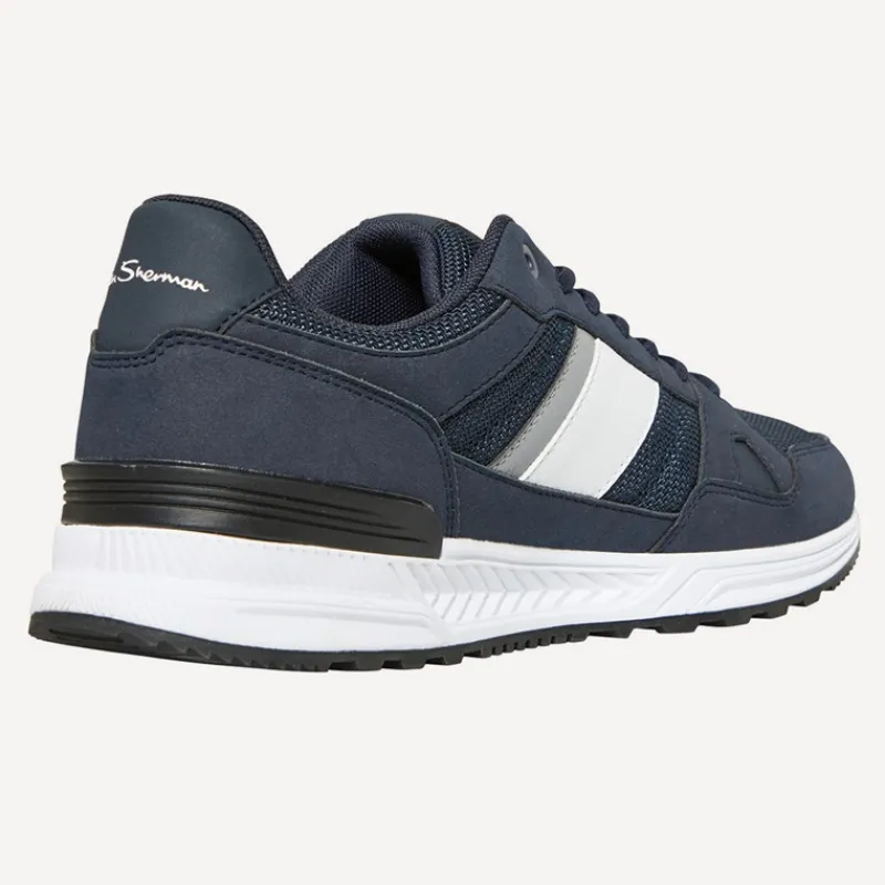 Discount Ben Sherman Herre Fowler Sneakers Blå Marineblå