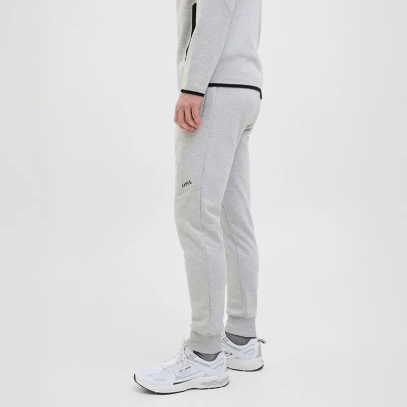 Discount JACK & JONES Herre Fusion Joggers Light Grey Melange