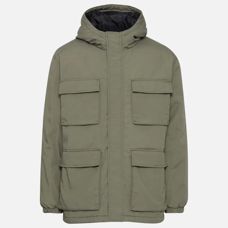 Solid Herre Gaben Utility Jakke Dusty Olive Olivengrøn