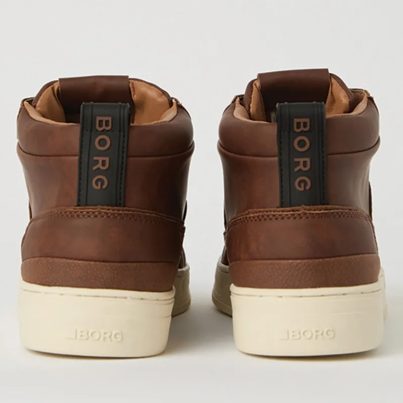 Best BJORN BORG Herre Game Mid T1050 Sneakers Cognac Brun