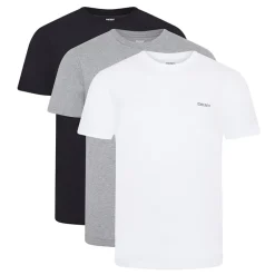 Clearance DKNY Herre Giants 3-pak T-shirts Sort/Hvid/Grå Melange