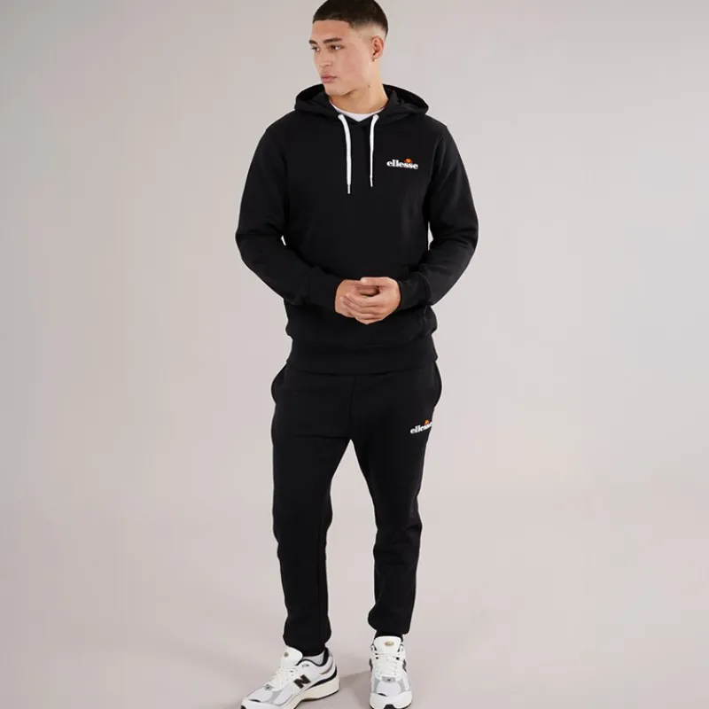 Clearance Ellesse Herre Giffone Hættetrøje Sort