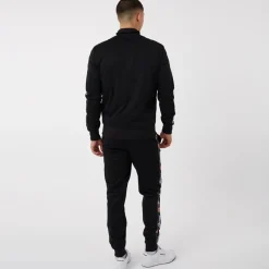 Sale Ellesse Herre Giraldo Tapet Poly Tracksuit Sort