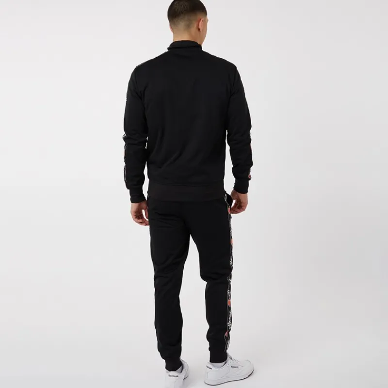 Sale Ellesse Herre Giraldo Tapet Poly Tracksuit Sort