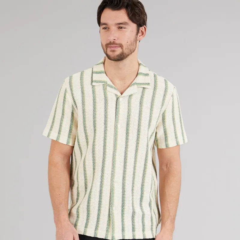 Hot Indicode Herre Glutamin T-shirt Smoke Pine