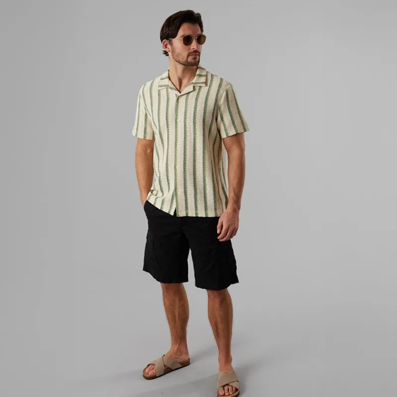 Hot Indicode Herre Glutamin T-shirt Smoke Pine