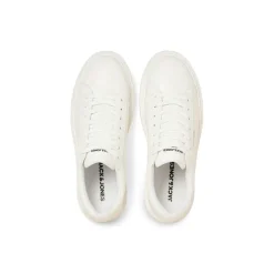 Best JACK & JONES Herre Grand PU Cupsole Træningssko Hvid