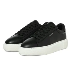 JACK & JONES Herre Grand PU Cupsole Træningssko Antracit Sort