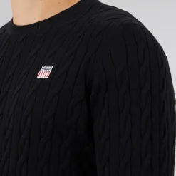 Hot Vinson Herre Grant Jumper Tap Sko Sort