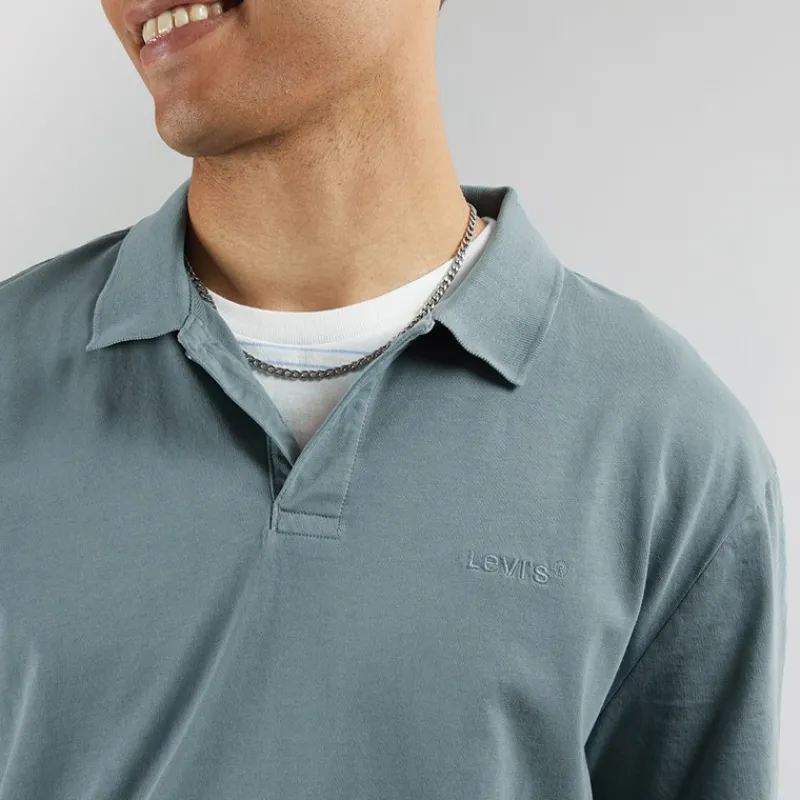 Discount Levi's Herre Ægte Polo North Atlantic Garment Dye North Atlantic