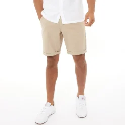 Online Brave Soul Herre Hampson Chino Shorts Sten Beige